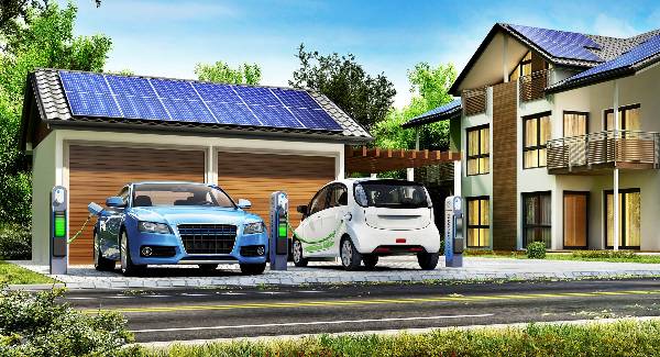 instalacion fotovoltaica, coche eléctrico, cargador coche